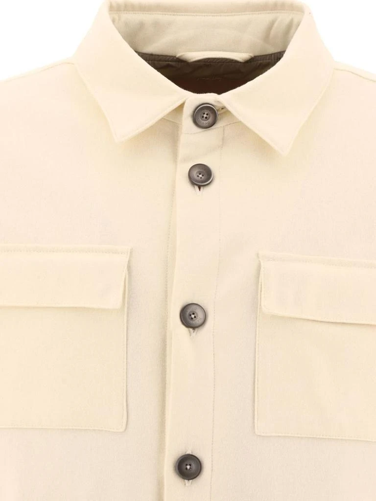 Herno Herno "Resort" Overshirt In Cashmere And Silk 3