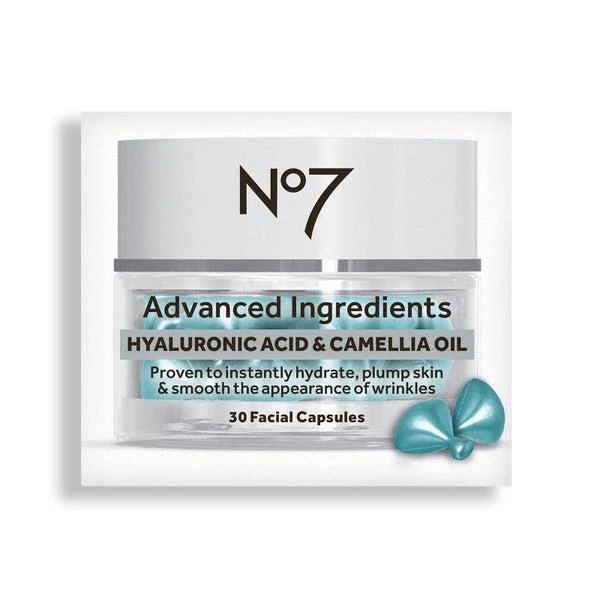 No7 Advanced Ingredients Hyaluronic Acid Capsules 30pk 6