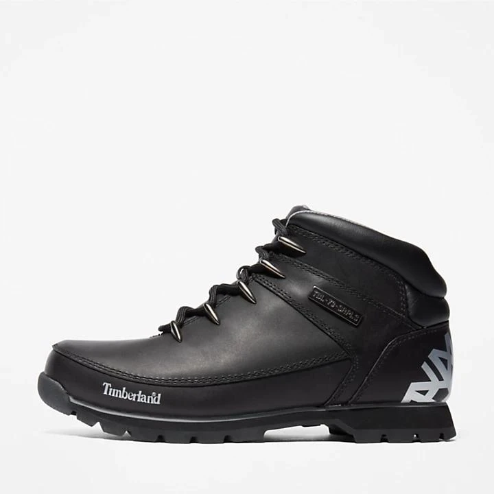 Timberland Euro Sprint Hiker for Men in Black Full-grain 8