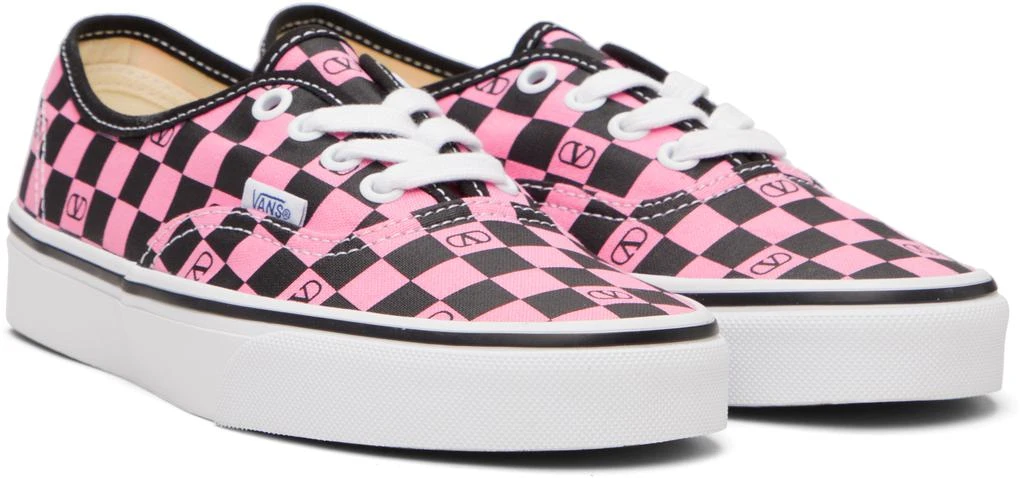 Valentino Pink Vans Edition VLogo Checkerboard Sneakers 4