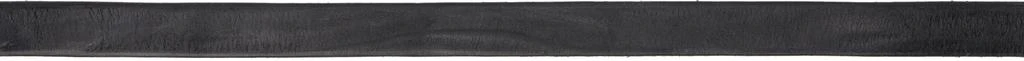 Our Legacy Black 2CM Belt 2