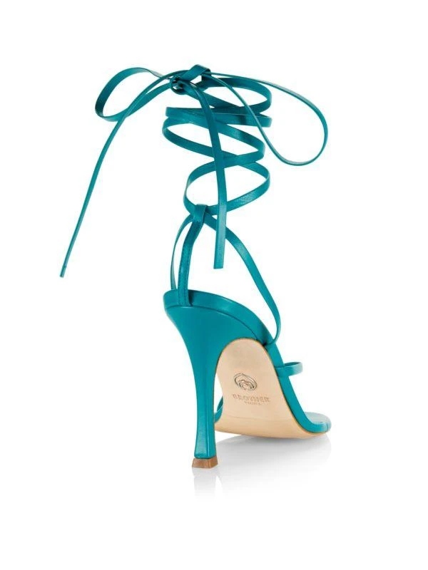 Brother Vellies Joyful Rebellion Bike 90MM Lace-Up Leather Sandals 3