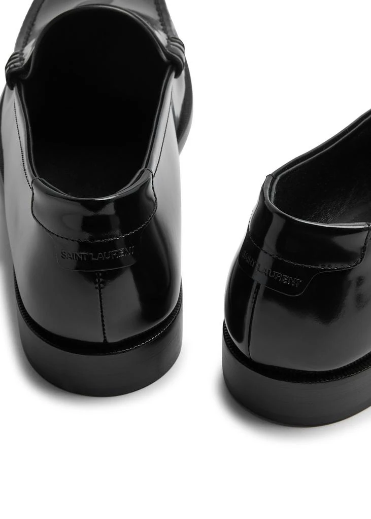 Yves Saint Laurent Le Loafer 15 gloss-leather loafers 4