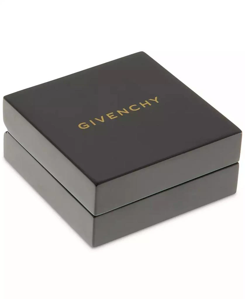 Givenchy Silver-Tone 2-Pc. Set Stone Scatter Cluster Cuff Bangle Bracelet & Matching Drop Earrings 4