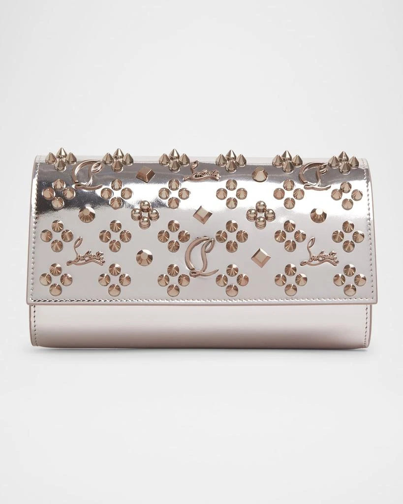 Christian Louboutin Paloma Loubinthesky Metallic Wallet on Chain 1