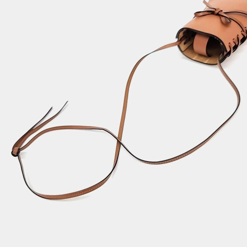 Loewe Loewe Burnt Leather Ikebana Mini Crossbody Bag 3
