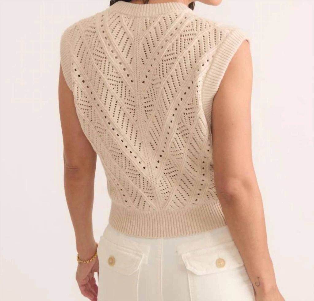 Marine Layer Marine Layer - Brooke Sweater Vest 3
