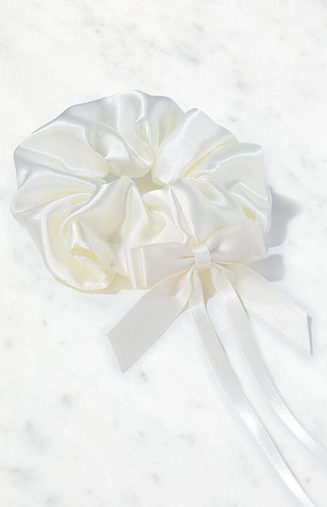 PacSun Satin Bow Hair Scrunchie 2