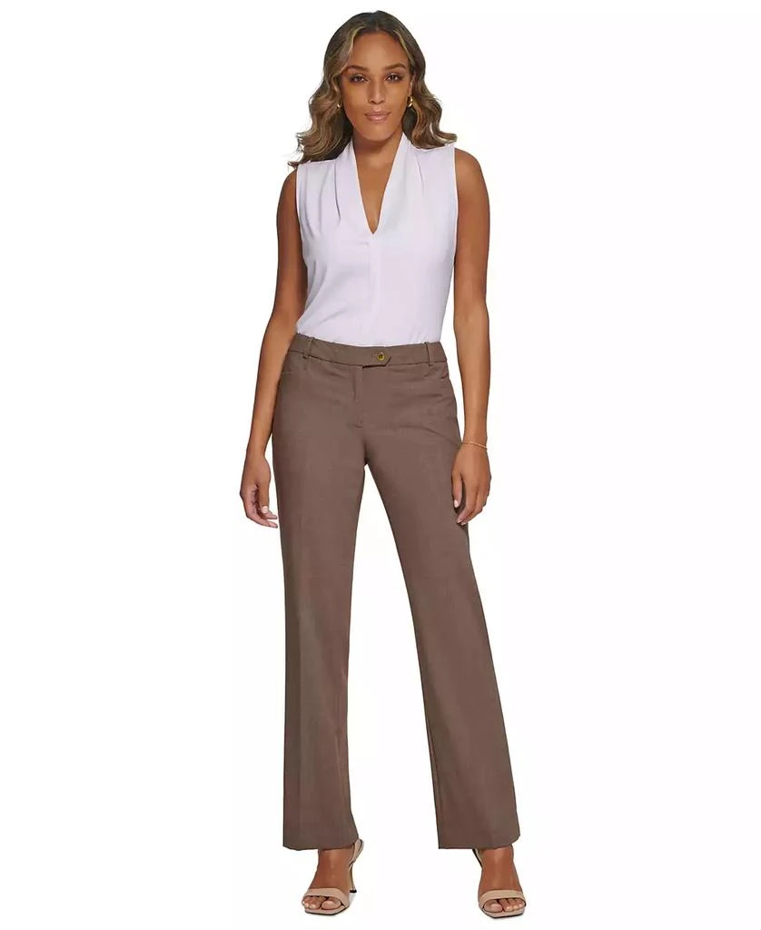 Calvin Klein Women's Modern Fit Trousers, Regular & Petite 5