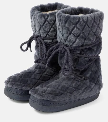 INUIKII Mouton High shearling snow boots 4