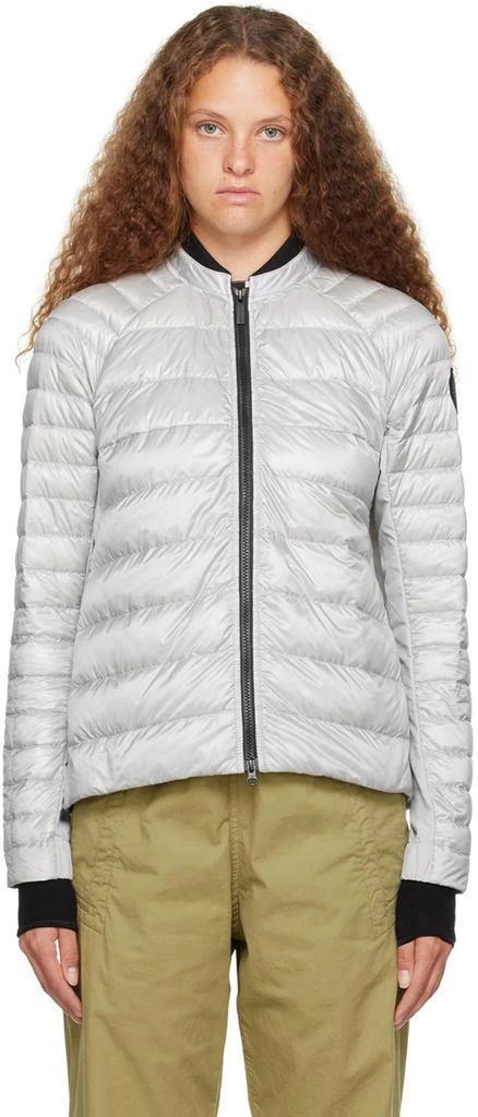 Canada Goose Silver Roncy Down Jacket 1