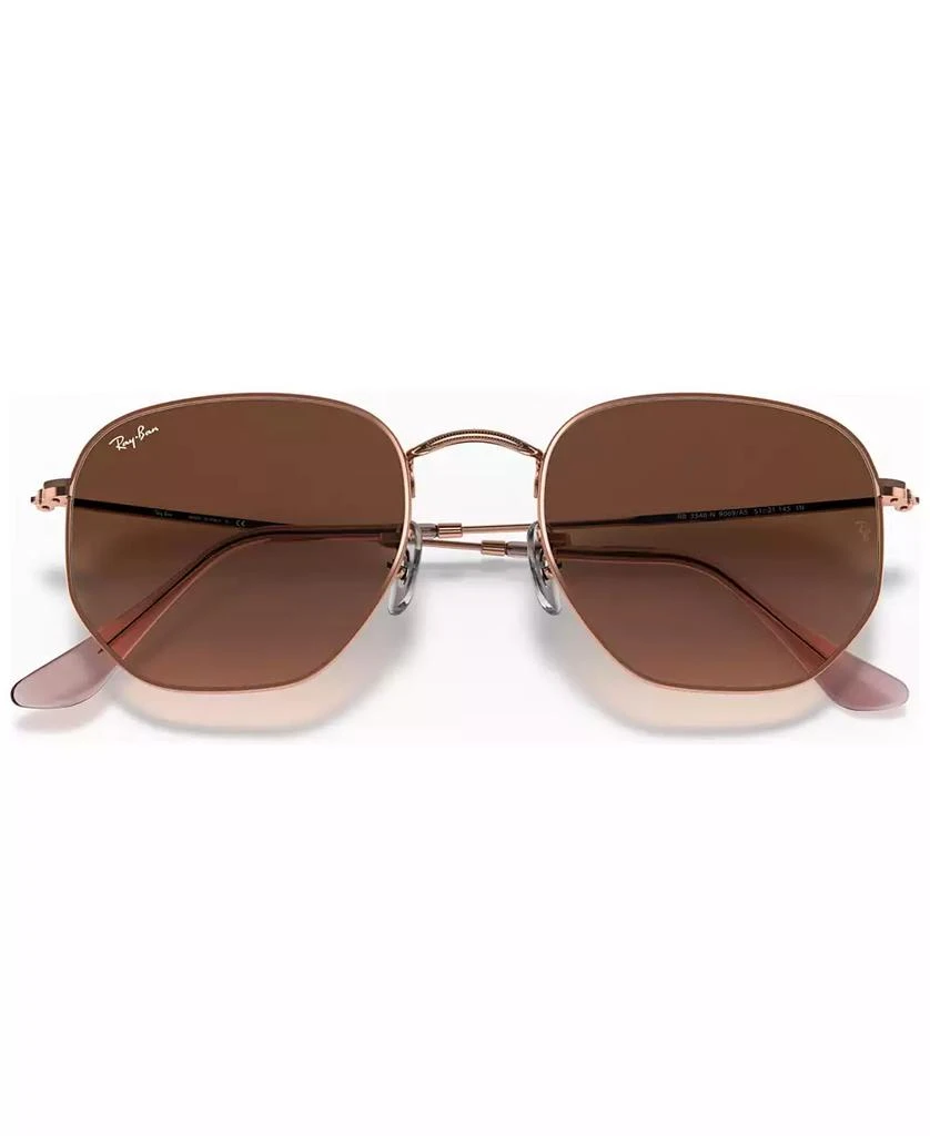 Ray-Ban Unisex Sunglasses, RB3548N HEXAGONAL FLAT LENSES 6