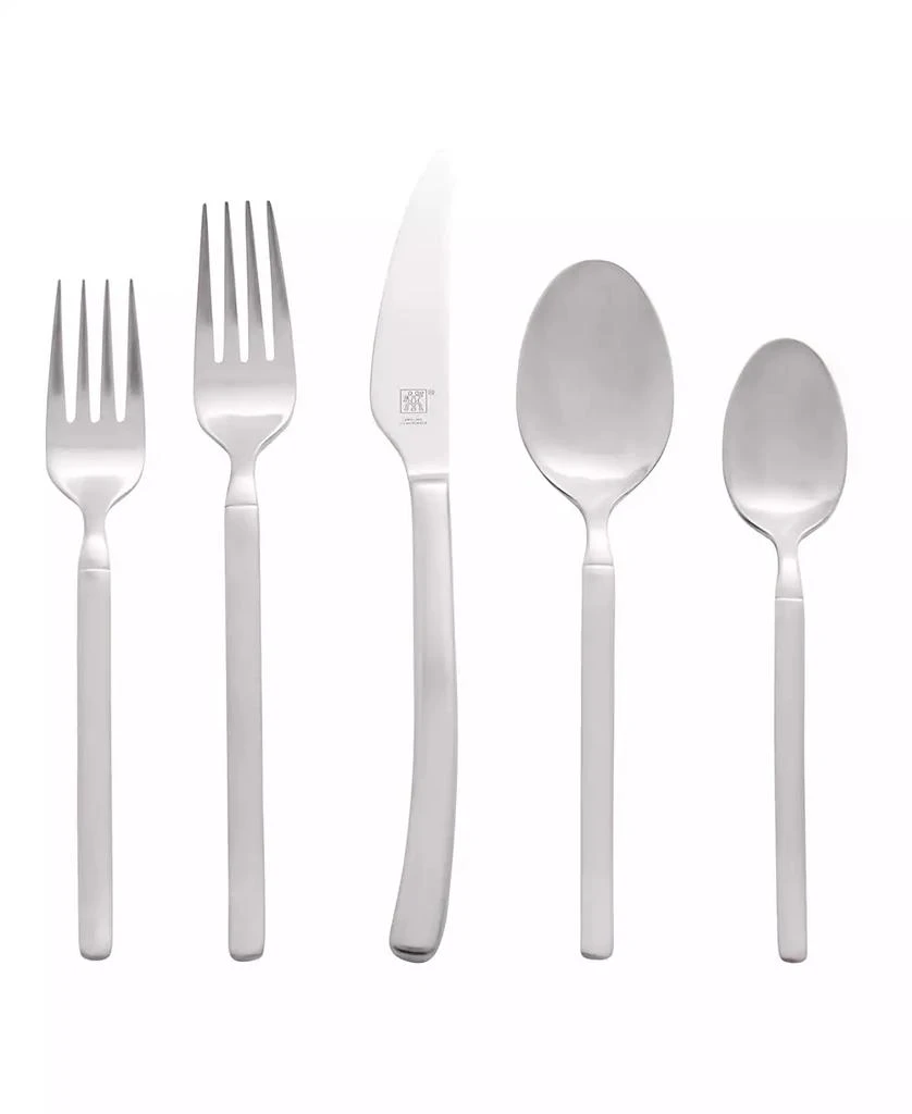 ZWILLING Zwilling Opus Satin 45 Piece 18/10 Stainless Steel Flatware Set, Service for 8 1