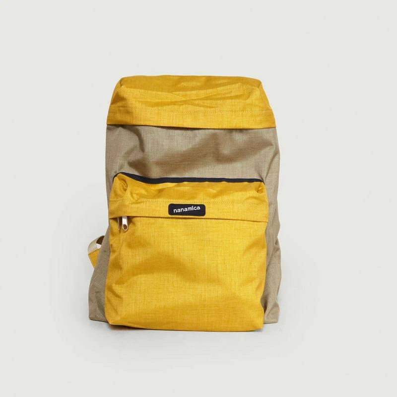 Nanamica Nanamican Backpack Yellow x Beige NANAMICA - Backpacks 