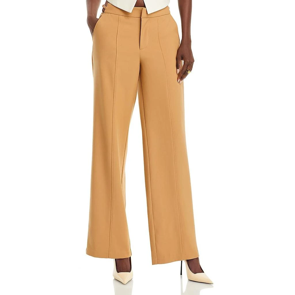 Avec Les Filles Womens Pocket Ankle Wide Leg Pants 3