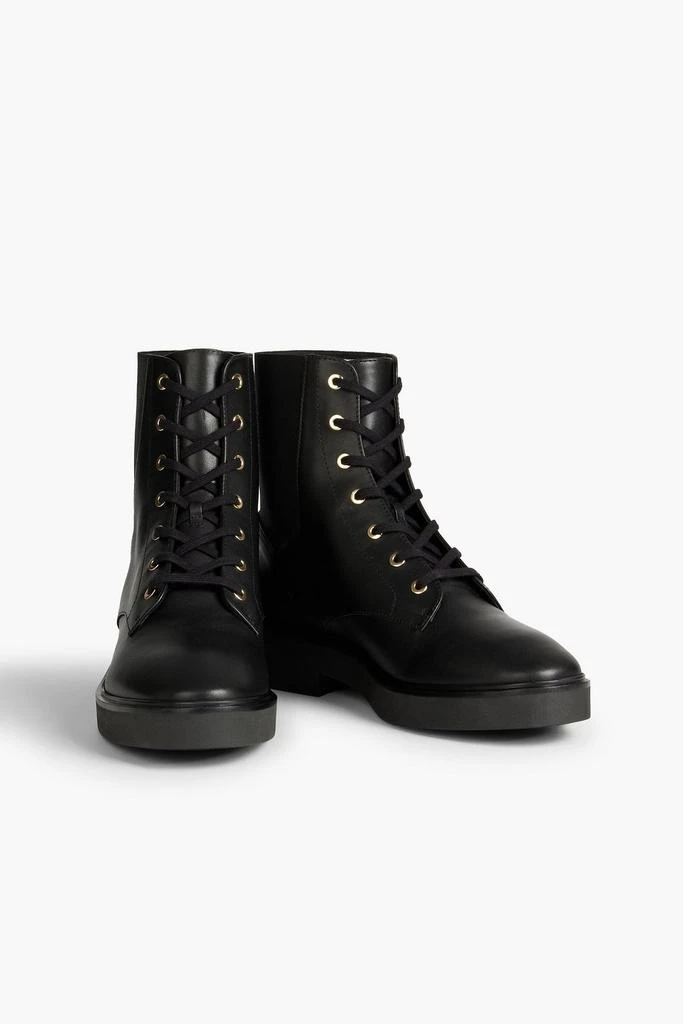 Stuart Weitzman Henley leather combat boots 3