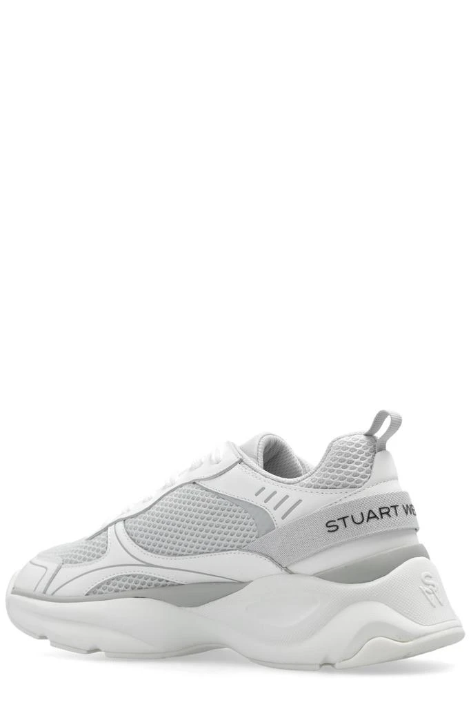 Stuart Weitzman Stuart Weitzman Logo Patch Mesh Trainer Sneakers 3