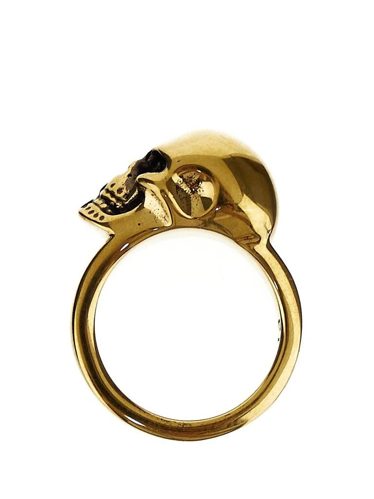 Alexander Mcqueen The Side Skull Ring