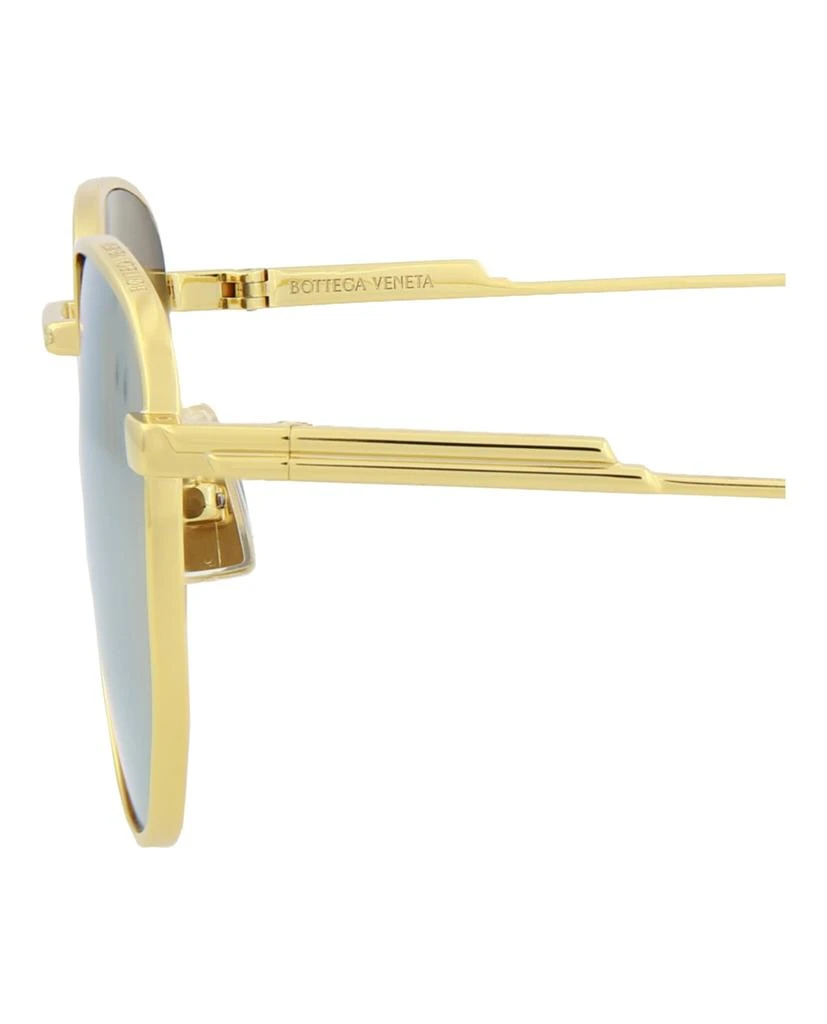 Bottega Veneta Round-Frame Metal Sunglasses 4