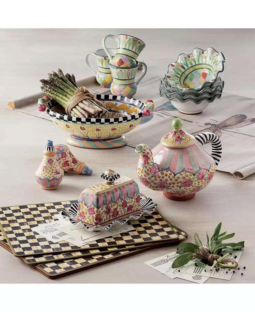 MacKenzie-Childs Courtly Check Cork-Backed Placemats, Set of 4 5