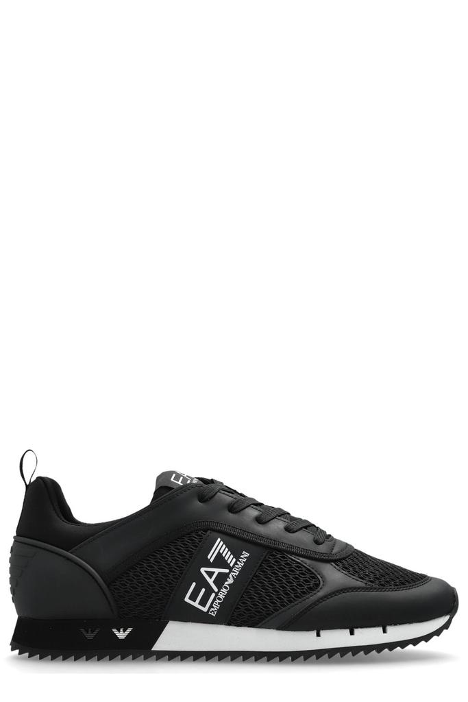 EA7 EMPORIO ARMANI Ea7 Emporio Armani Mesh Panelled Lace-Up Running Shoes
