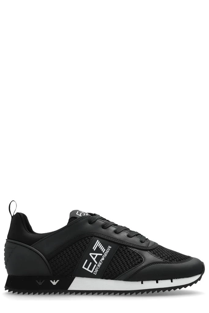 EA7 EMPORIO ARMANI Ea7 Emporio Armani Mesh Panelled Lace-Up Running Shoes 1