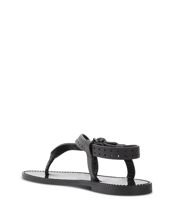 The Kooples Women's Perforated Thong Slingback Sandals 3