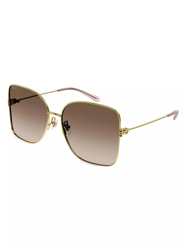 Gucci 60MM Butterfly Sunglasses 2