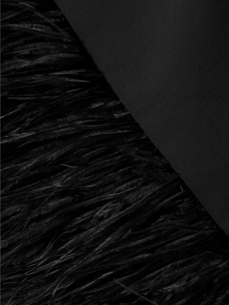 Likely Lida Feather-Trim Sheath Midi-Dress 6
