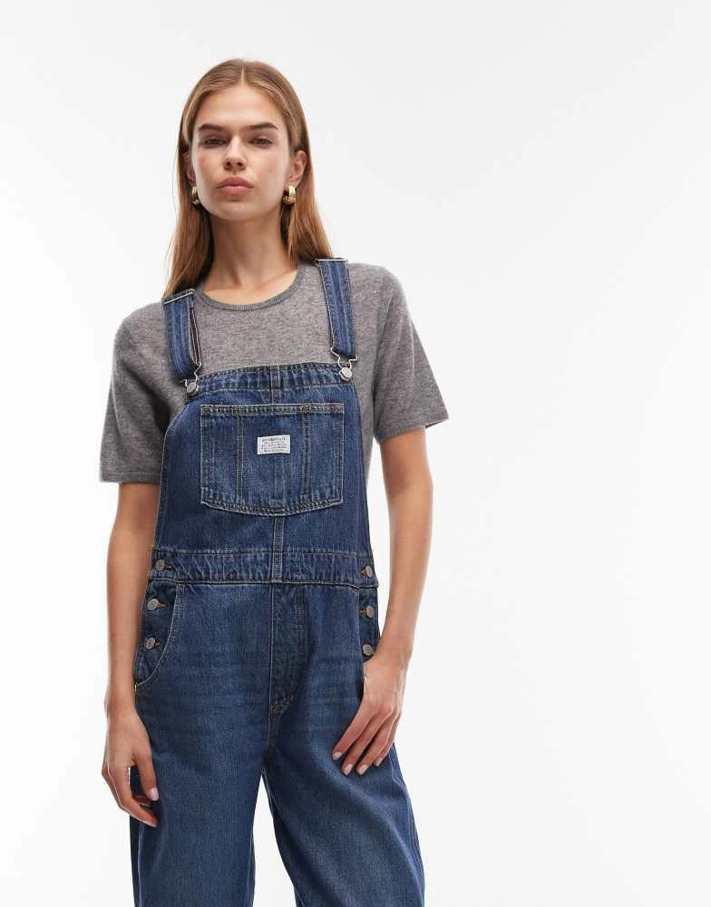 Levi's Levi's vintage overall dungarees in dark wash 2