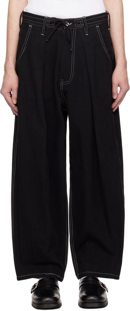 Story mfg. Black Lush Trousers