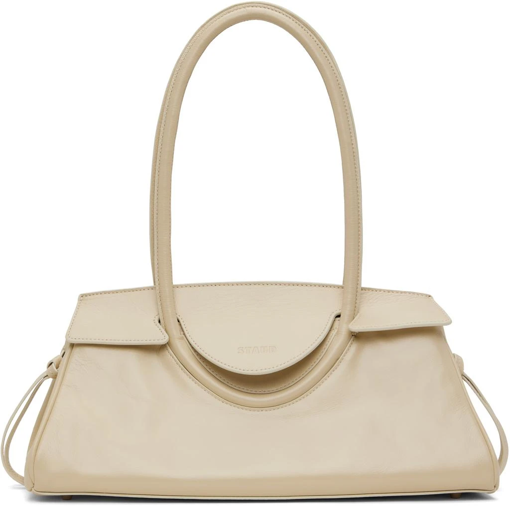 Staud Off-White Maude Shoulder Bag 1