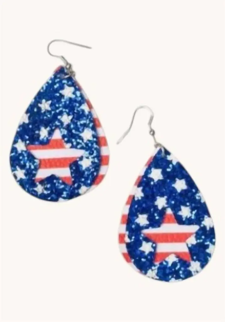 Southern Grace Southern Grace - Women's Layered Teardrop Earrings