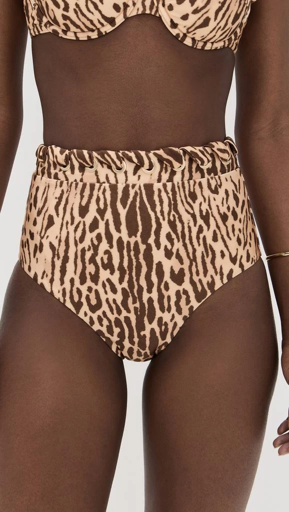 Zimmermann Cascadian High Waist Bikini Bottoms 1