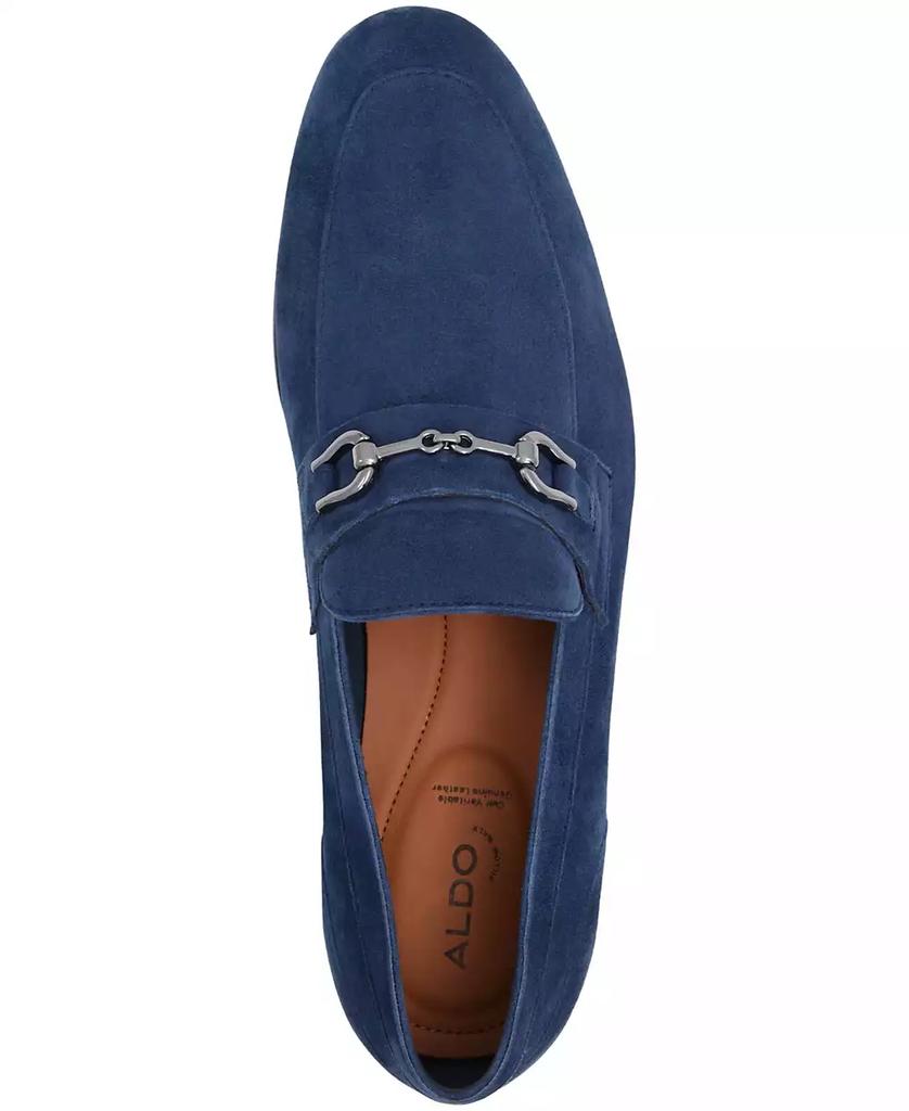 Aldo Men's Blue Suede Shoes on sale Loafers Size 7.5