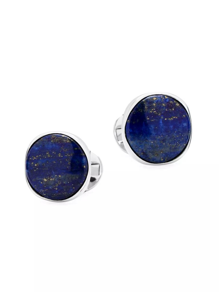 Cufflinks, Inc. Ox & Bull Trading Co. Sterling Silver & Lapis Cufflinks