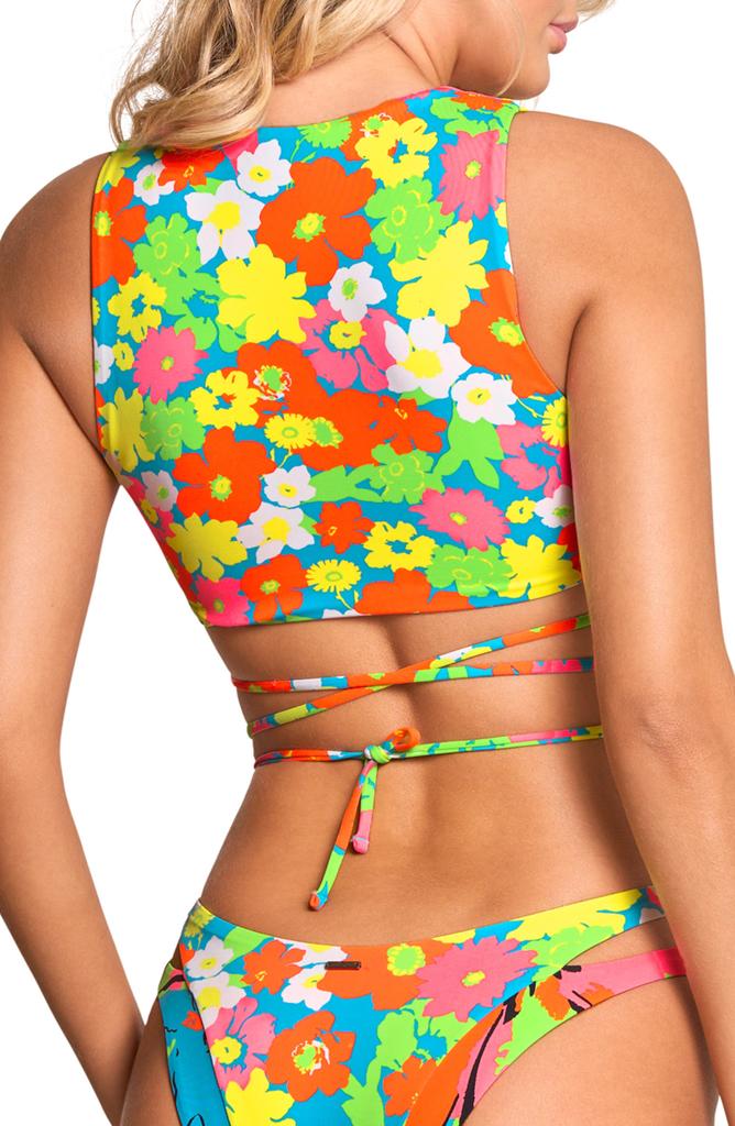 Maaji '90s Floral Chic Bikini Top