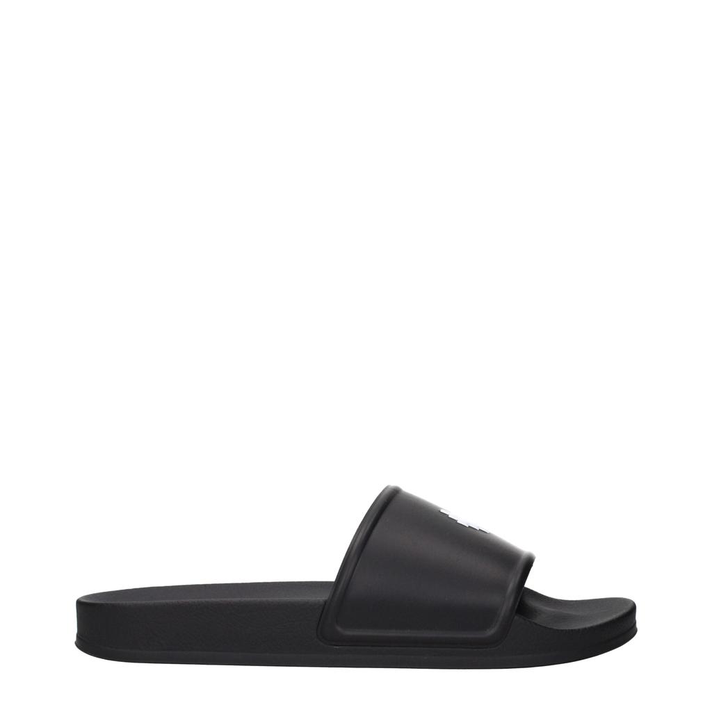 Marcelo Burlon Marcelo Burlon Black Cotton Slippers