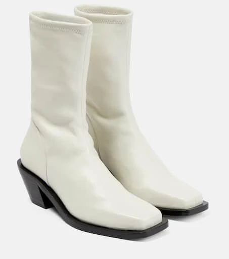 Jonathan Simkhai Livvy faux leather ankle boots 1