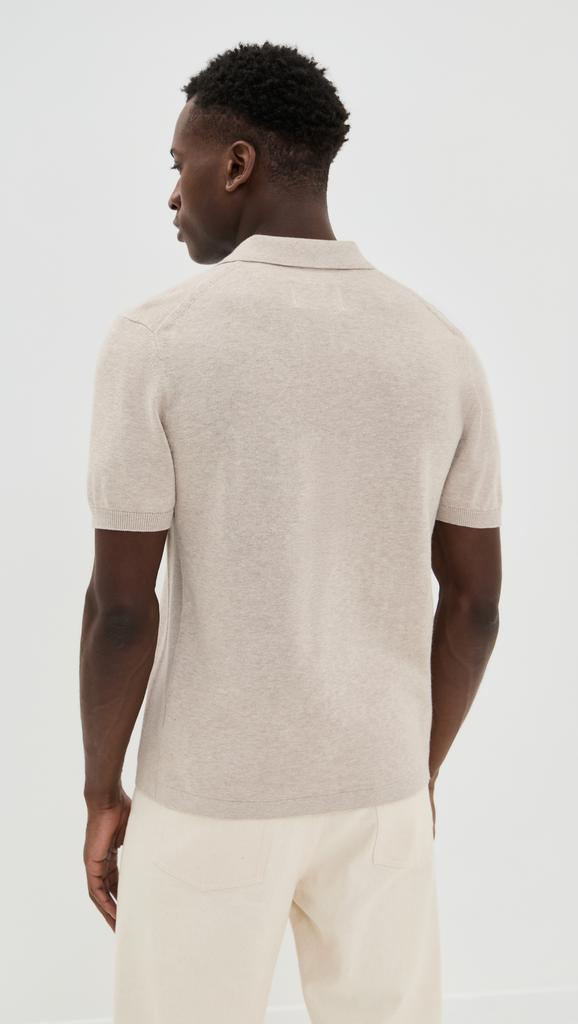 REIGNING CHAMP Cotton Cashmere Riviera Polo