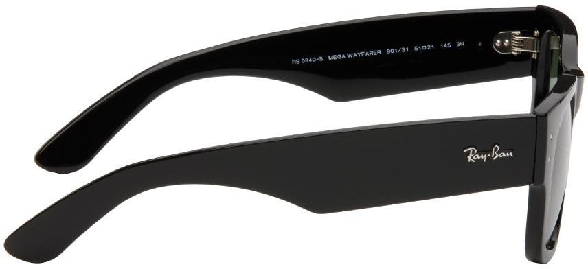 Ray-Ban Black Mega Wayfarer Sunglasses