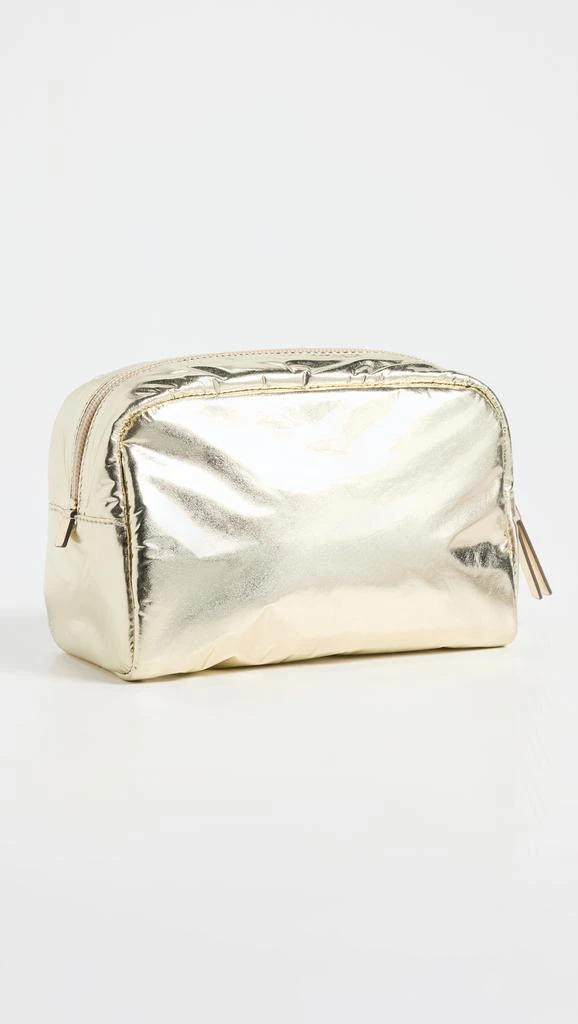 Tory Burch Virginia Metallic Curved Cosmetic Case 2