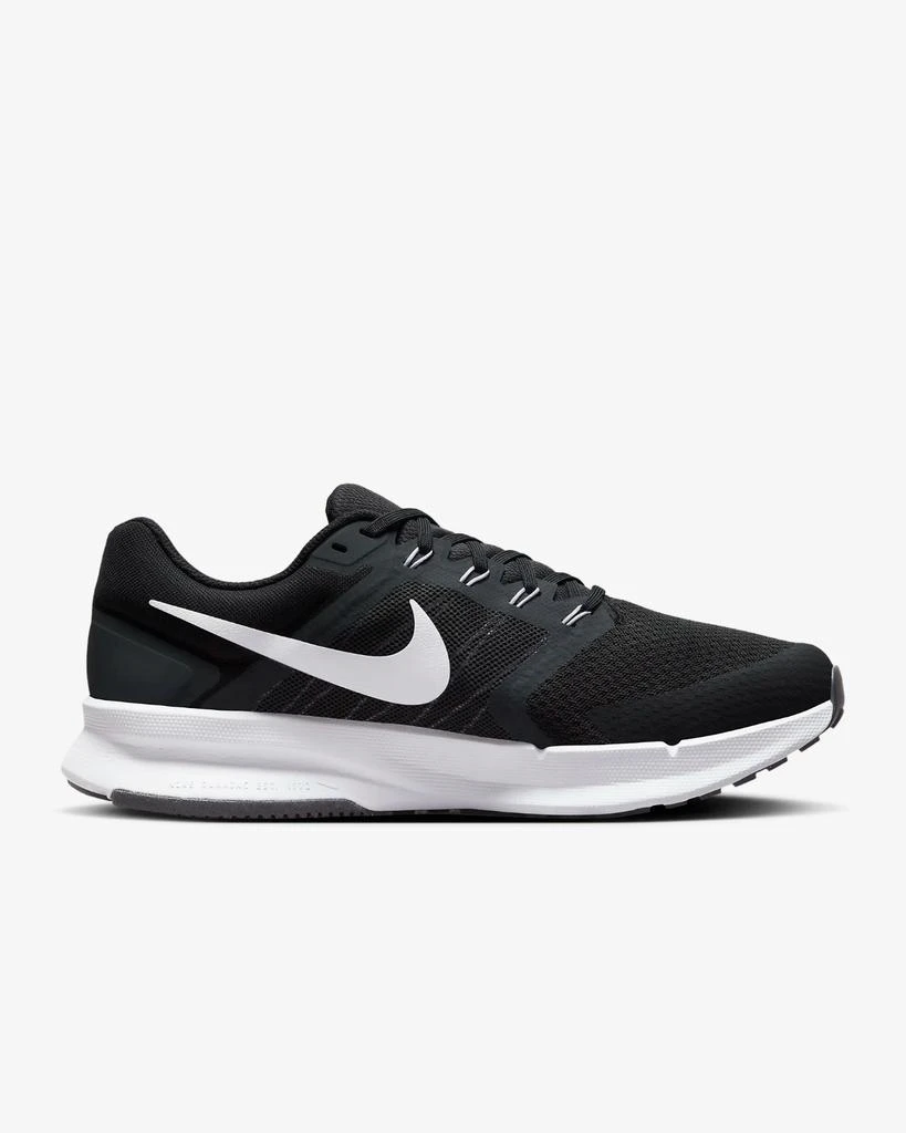 NIKE Run Swift 3 DR2695-002 Sneaker Men's Black White Lace Up Road Running Shoes 2