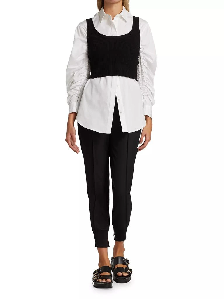 3.1 Phillip Lim Gathered Sleeve Blouse 6