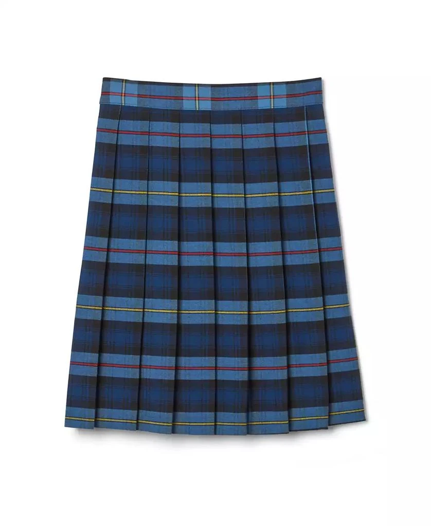 French Toast Big Girls Adjustable Waist Mid-Length Plaid Pleated Skirt 1