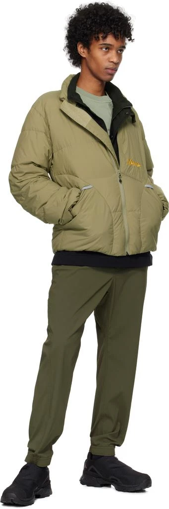NANGA Khaki Mazeno Ridge Down Jacket 4