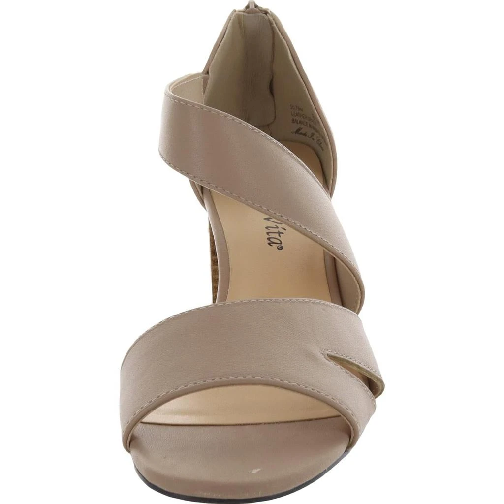 Bella Vita Korrine Womens Leather Block Heel Dress Sandals 3
