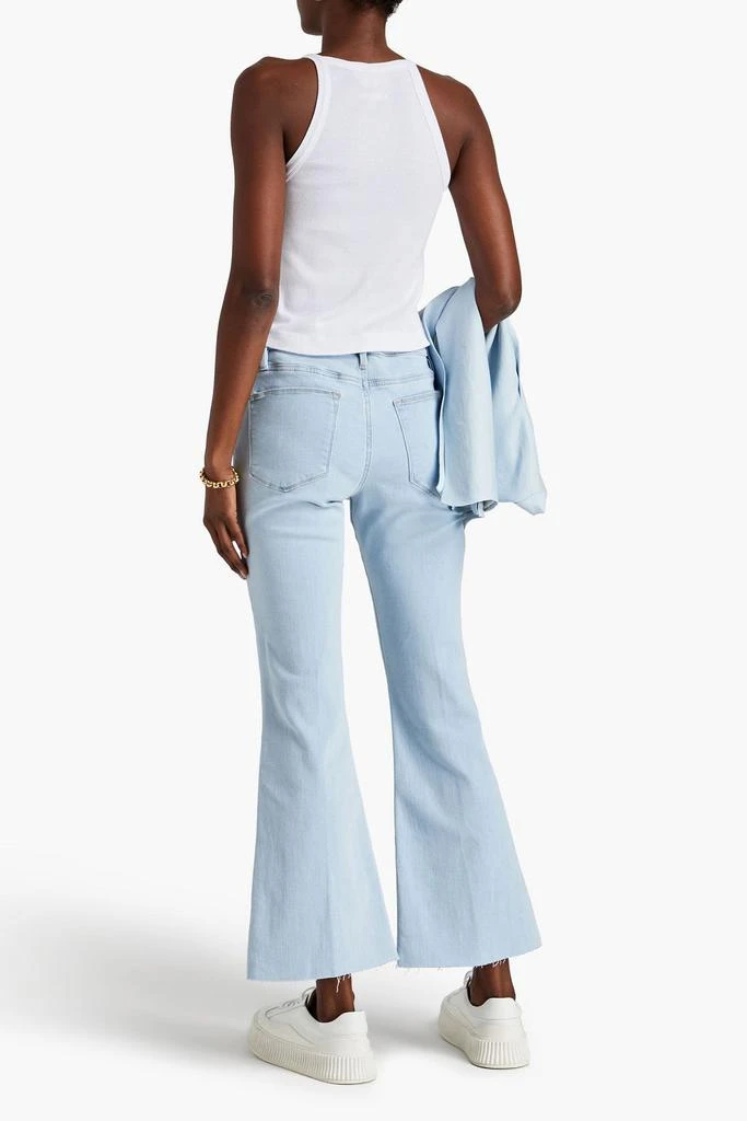 FRAME Le Easy Flare high-rise flared jeans 3