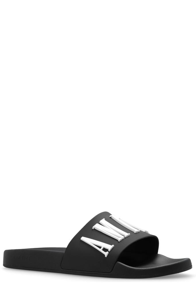 Amiri Amiri Logo Patch Open Toe Slides