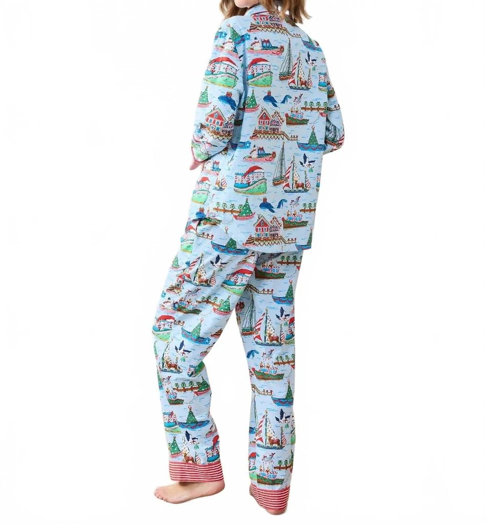 Printfresh Long Pajama Set In Sugar Plum Ferry 2
